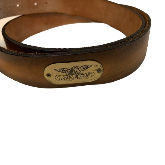 Levi's Other - Vintage Levi's Strauss Leather Belt Size 36